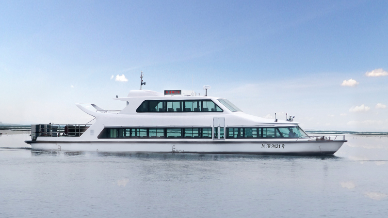 东方高速艇公司10艘旅游观光船交付