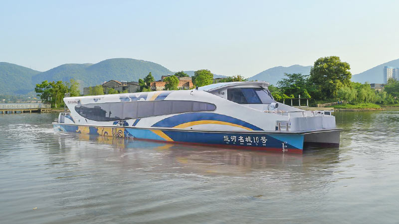 东方28米双体观光游船