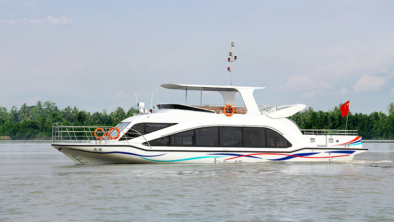 东方19米游艇式顶棚双层游船